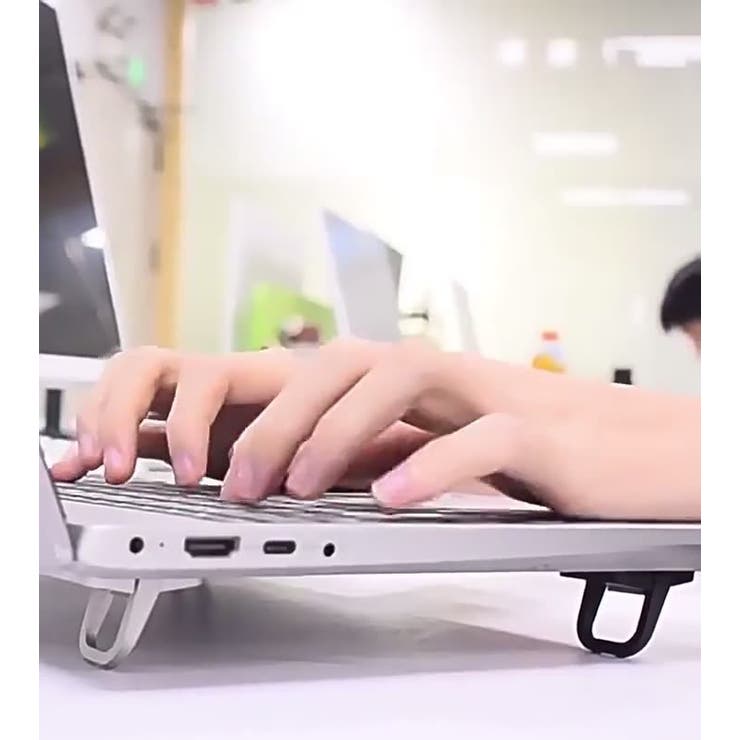 ノートパソコンスタンド 2個セット 粘着式 | PlusNao | 詳細画像8 
