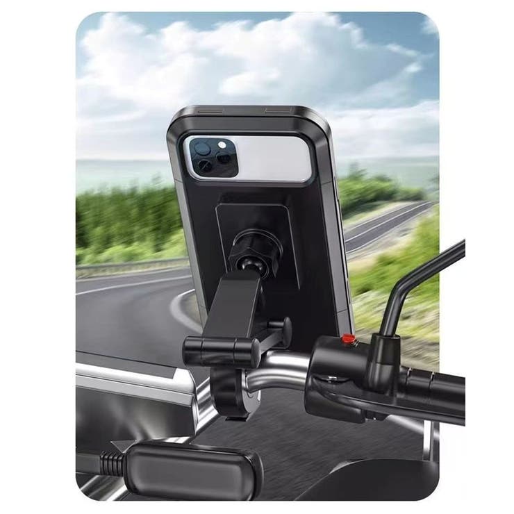 スマホホルダー 自転車 バイク | PlusNao | 詳細画像7 