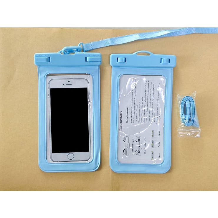 スマホ用防水ケース スマートフォン用 ネックストラップ付き | PlusNao | 詳細画像11 