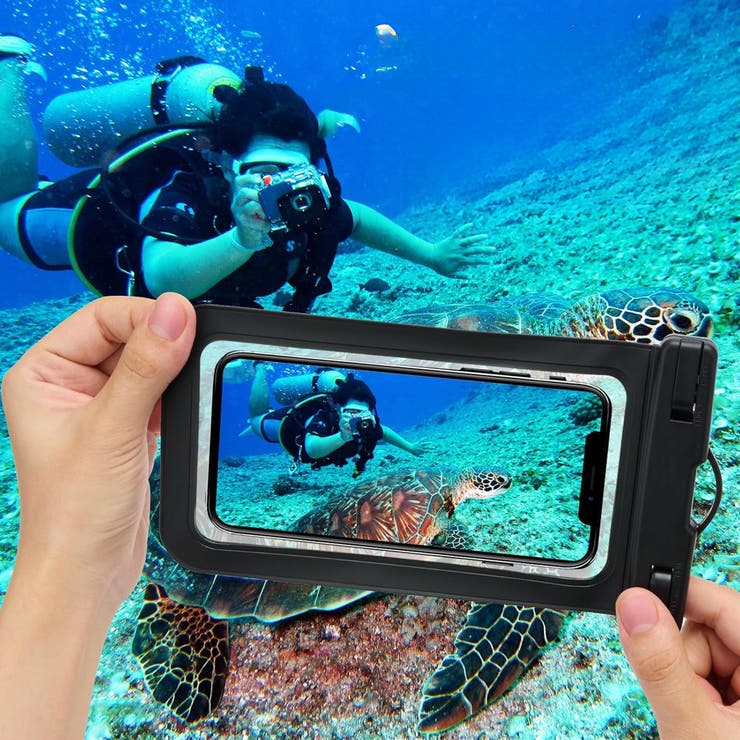 スマホ用防水ケース スマホ防水ケース IPX8 | PlusNao | 詳細画像2 