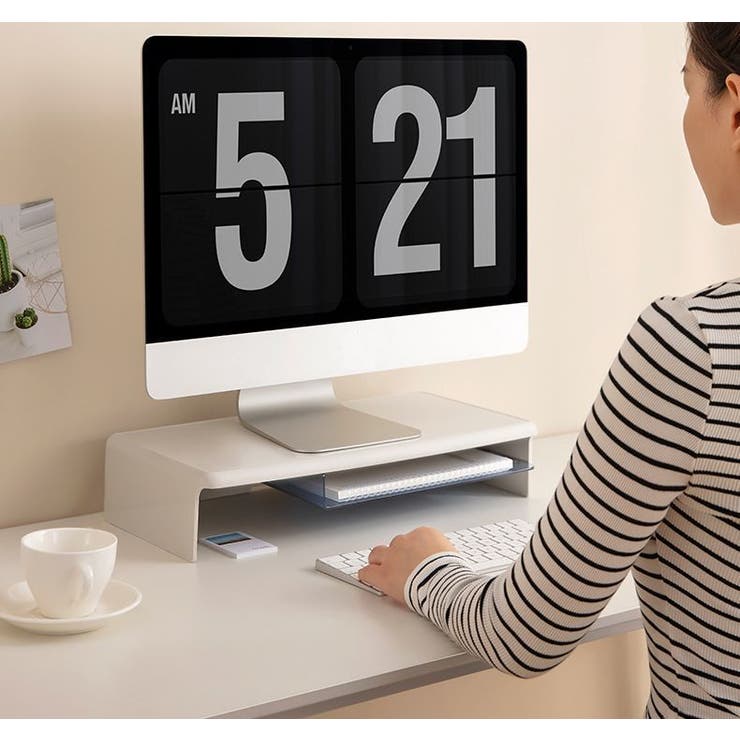 モニタースタンド デスクトップ用PC台 パソコン台 | PlusNao | 詳細画像2 