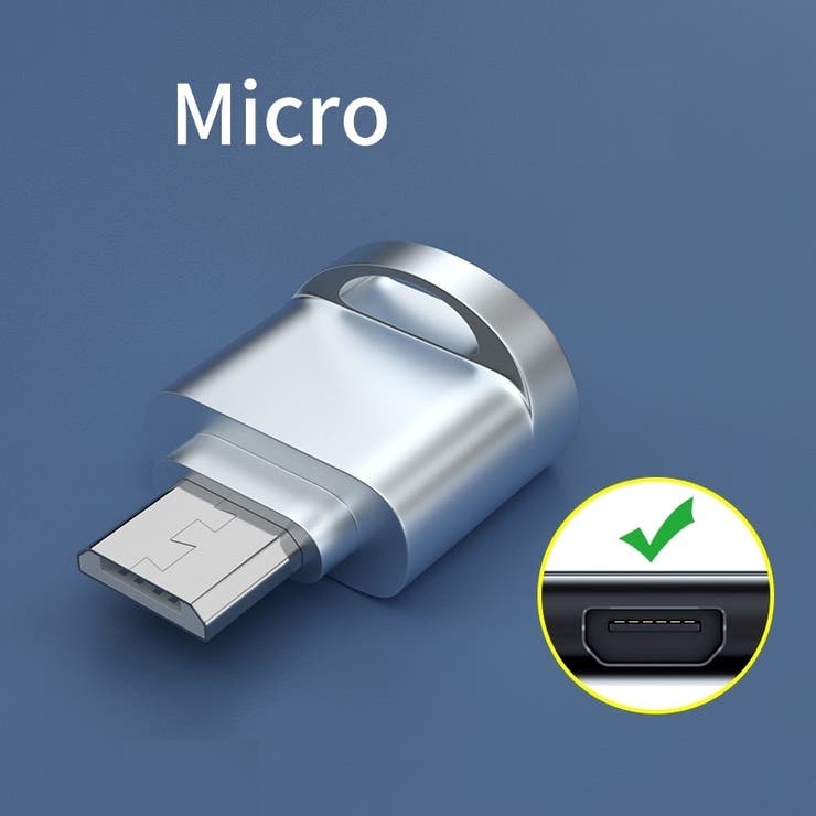 MicroSDカードリーダー TFカードリーダー Lightning | PlusNao | 詳細画像8 