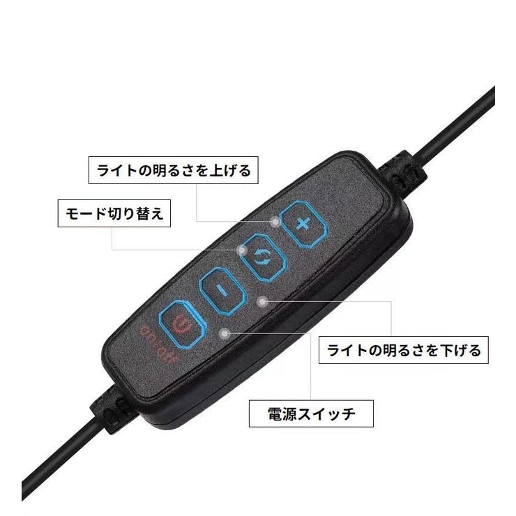 スマホスタンド スマホホルダー リングライト付き | PlusNao | 詳細画像8 