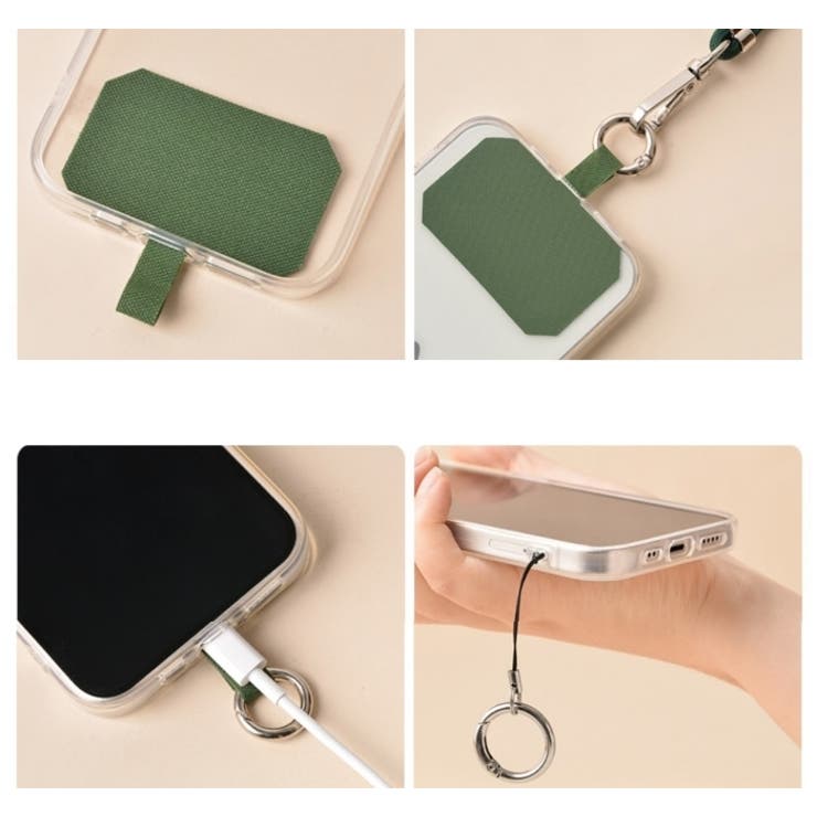 スマホネックストラップ リングストラップ 2点セット | PlusNao | 詳細画像6 