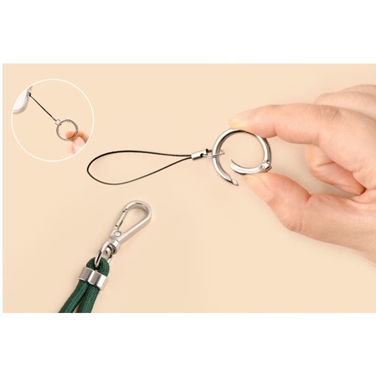 スマホネックストラップ リングストラップ 2点セット | PlusNao | 詳細画像8 