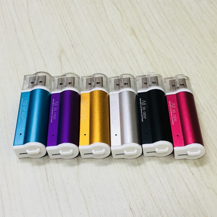 ポータブルカードリーダー 4in1 USB2 | PlusNao | 詳細画像3 