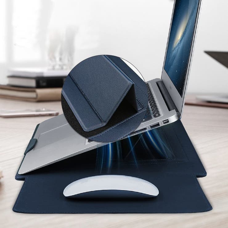 ノートパソコンバッグ ケース ポーチ付き | PlusNao | 詳細画像5 