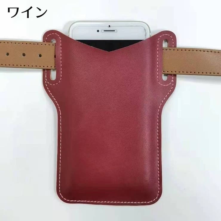 ベルトポーチ スマホポーチ ウエストバッグ | PlusNao | 詳細画像7 