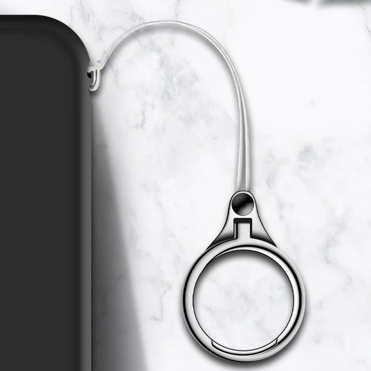 スマホスタンド キーホルダー スマホリング | PlusNao | 詳細画像4 