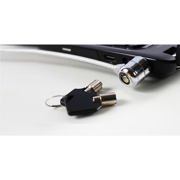 セキュリティワイヤーロック ノートパソコン用 セキュリティロック | PlusNao | 詳細画像12 