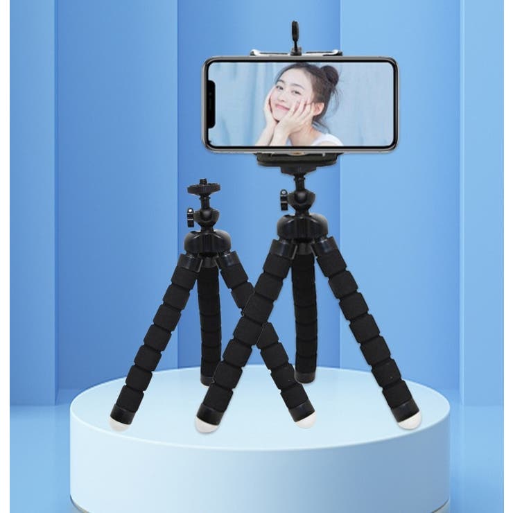 スマートフォン用三脚 三脚 スマホスタンド | PlusNao | 詳細画像7 