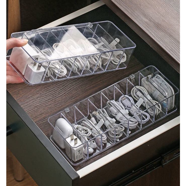 ケーブルケース 8マス ケーブルボックス | PlusNao | 詳細画像2 