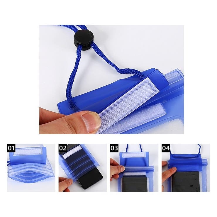 スマホ用防水ケース 防水ポーチ スマートフォン | PlusNao | 詳細画像9 