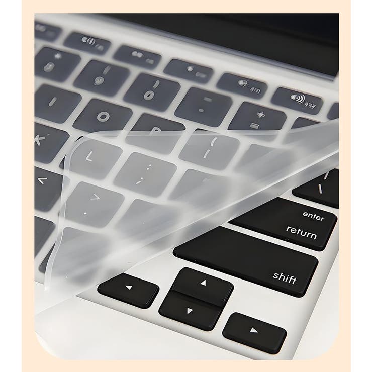 ノートパソコン用キーボードカバー シリコン 保護 | PlusNao | 詳細画像3 