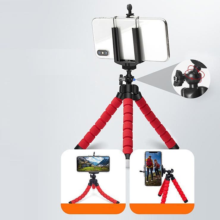 スマートフォン用三脚 三脚 スマホスタンド | PlusNao | 詳細画像11 