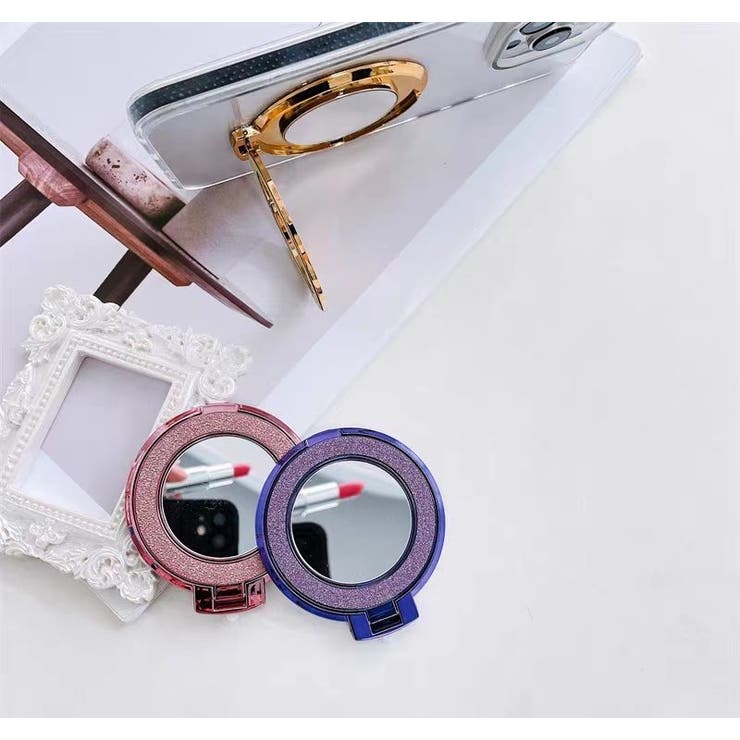 スマホ用ホールドリング スマホリング スマホミラー | PlusNao | 詳細画像3 