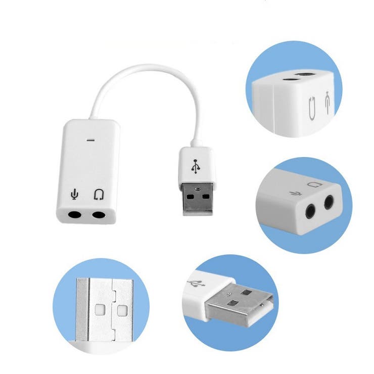 サウンドアダプター オーディオ変換アダプター USB | PlusNao | 詳細画像4 