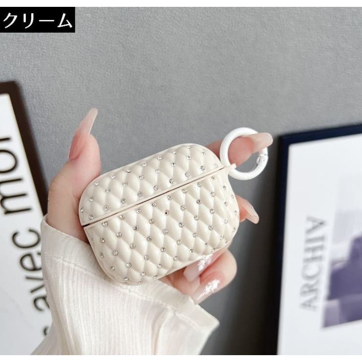 AirPodsケースカバー AirPodsPro キルティング風 | PlusNao | 詳細画像11 