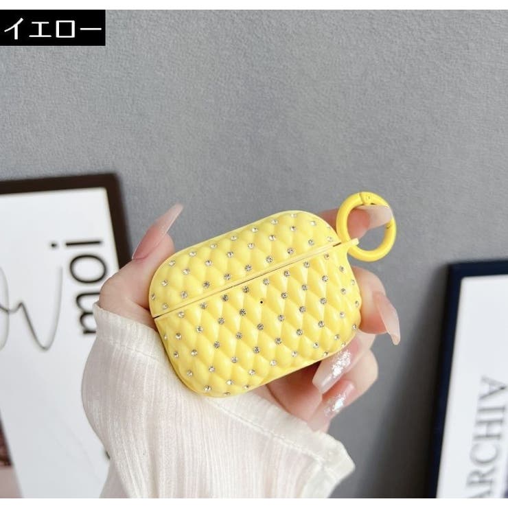 AirPodsケースカバー AirPodsPro キルティング風 | PlusNao | 詳細画像16 