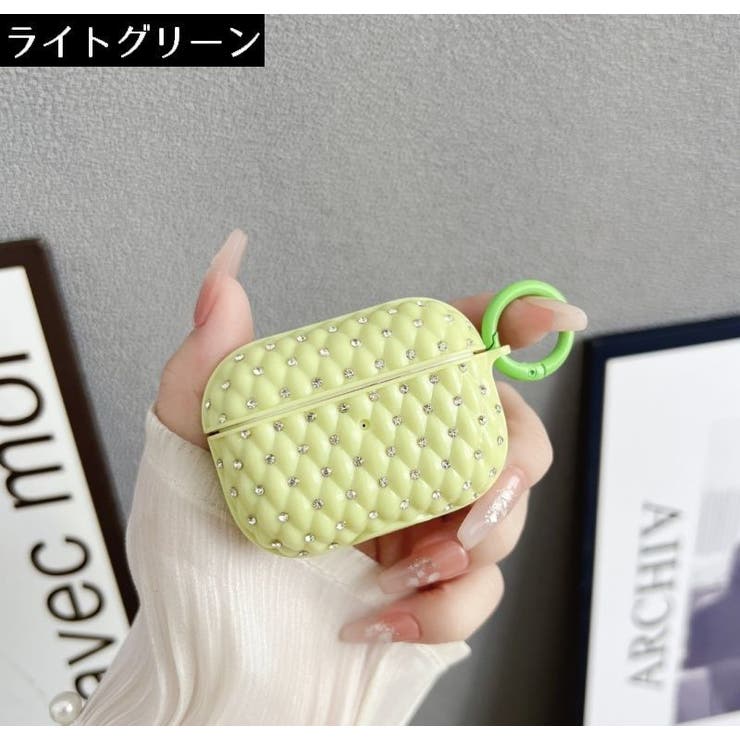 AirPodsケースカバー AirPodsPro キルティング風 | PlusNao | 詳細画像17 
