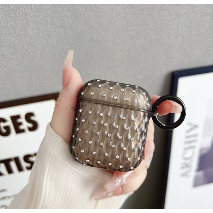 AirPodsケースカバー AirPodsPro キルティング風 | PlusNao | 詳細画像2 