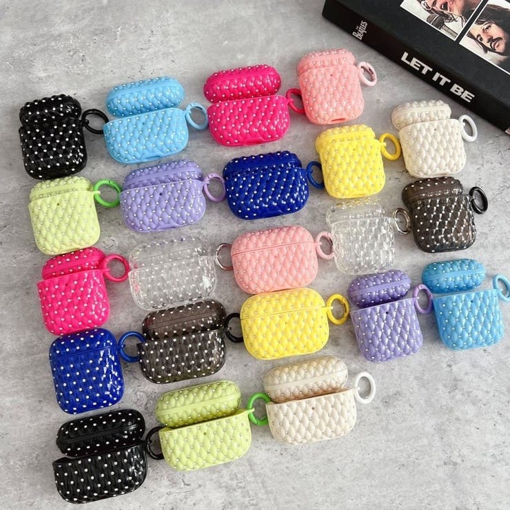 AirPodsケースカバー AirPodsPro キルティング風 | PlusNao | 詳細画像3 