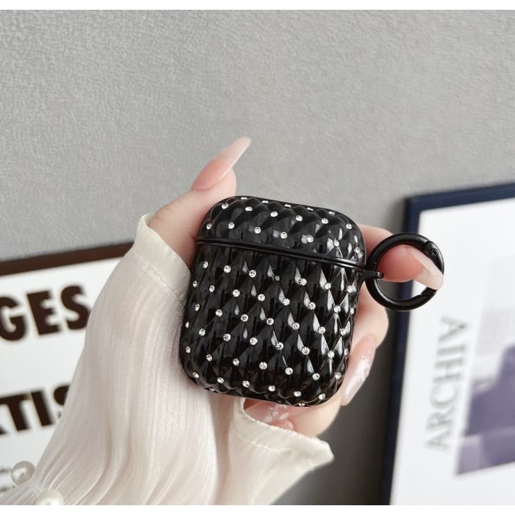 AirPodsケースカバー AirPodsPro キルティング風 | PlusNao | 詳細画像6 