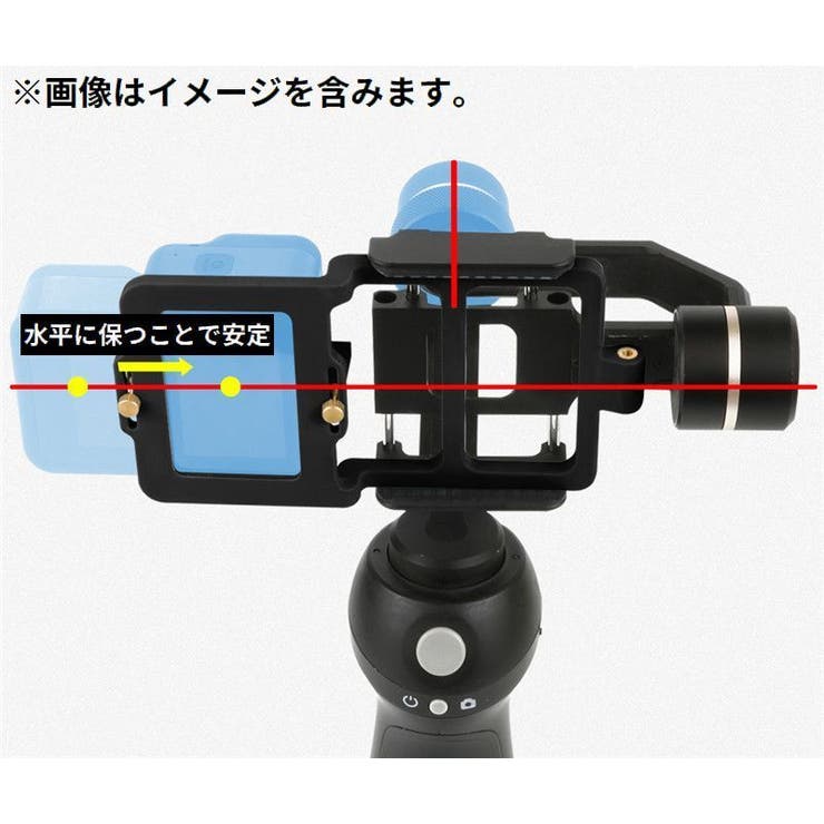 マウントプレートアダプター アクションカメラ用 GoPro用 | PlusNao | 詳細画像4 