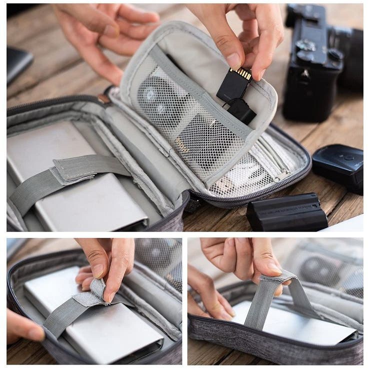 ガジェットケース ガジェットポーチ 小物入れ | PlusNao | 詳細画像4 