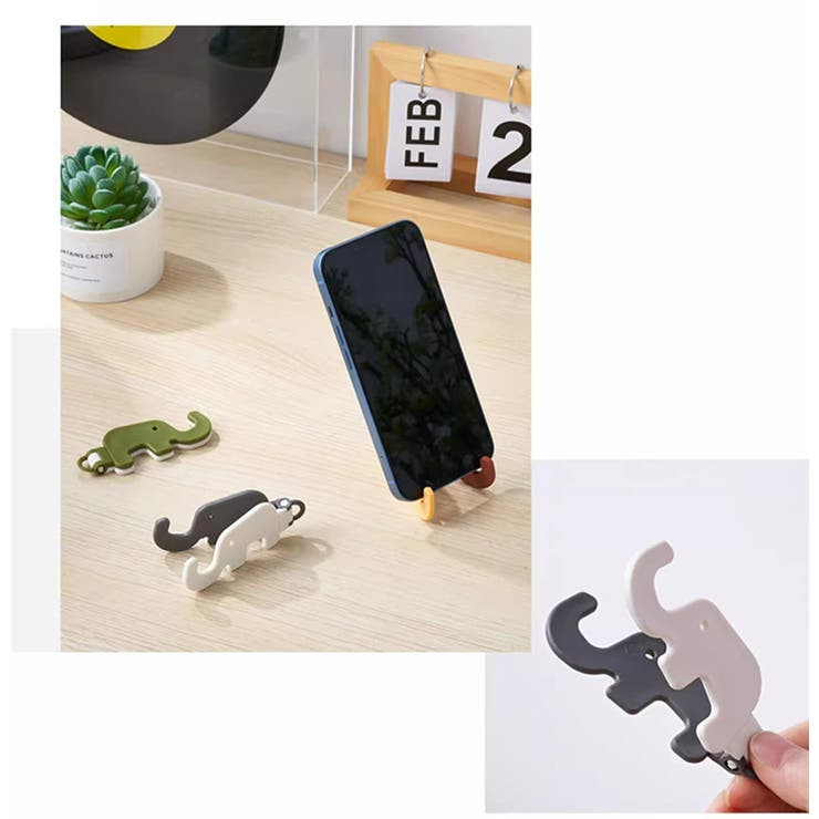 スマホスタンド スマホホルダー 折りたたみ | PlusNao | 詳細画像6 