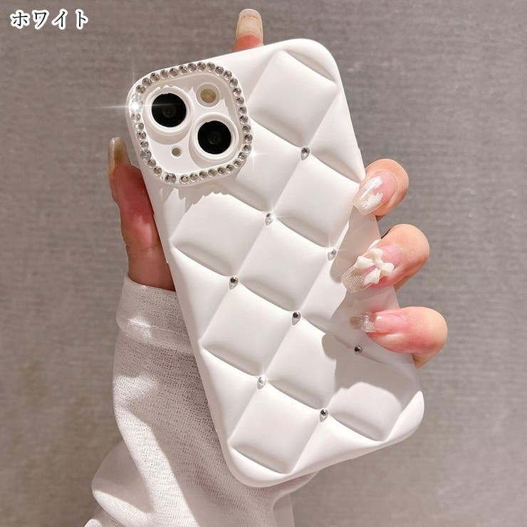 スマホカバー キルティング風 スマホケース | PlusNao | 詳細画像13 