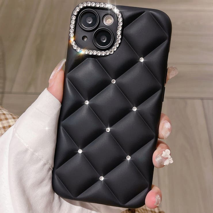 スマホカバー キルティング風 スマホケース | PlusNao | 詳細画像6 