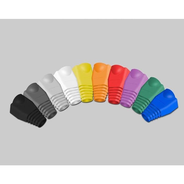 LANケーブル用 RJ45コネクターカバー 100個組 | PlusNao | 詳細画像4 