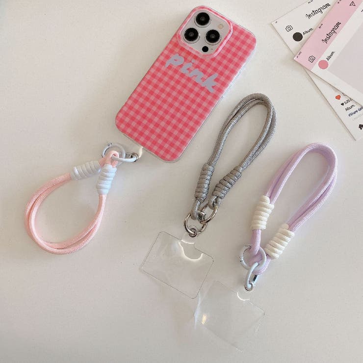 スマホストラップ ハンドストラップ ストラップホルダー | PlusNao | 詳細画像2 