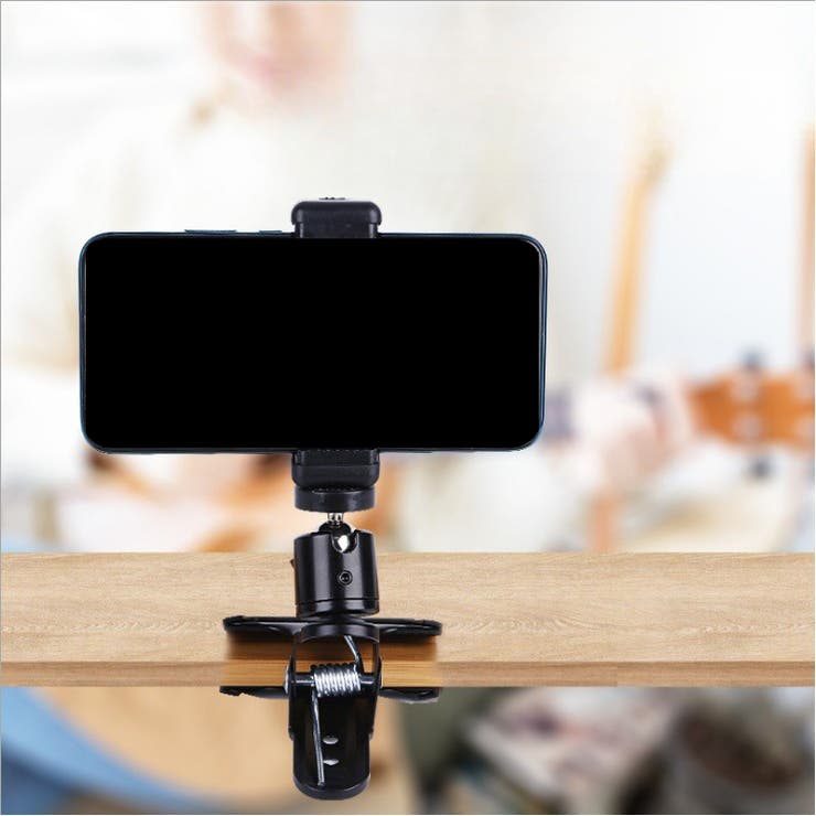 スマホホルダー クリップ式 360度調節可能 | PlusNao | 詳細画像5 