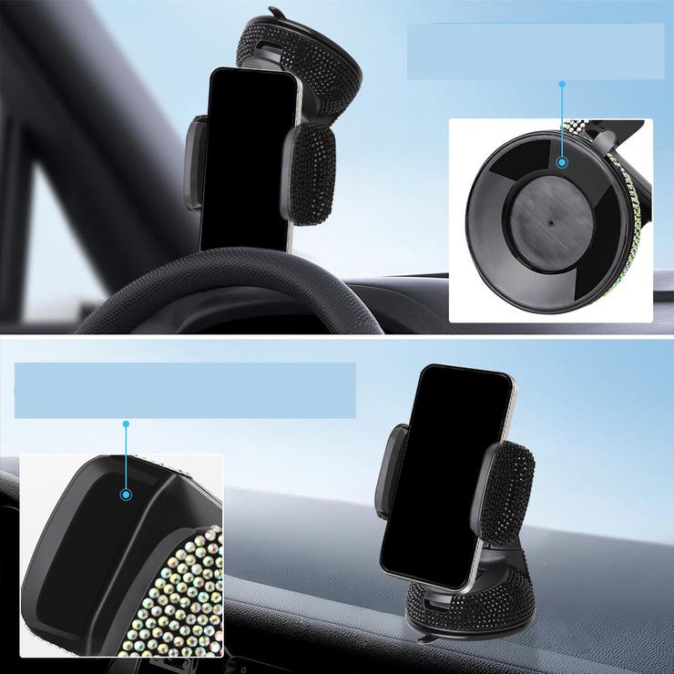 車載スマホホルダー スマホスタンド 携帯ホルダー | PlusNao | 詳細画像5 