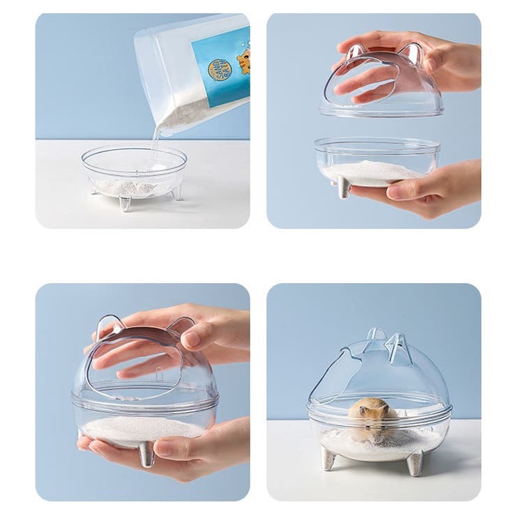 小動物用トイレ ハムスタートイレ ペットハウス | PlusNao | 詳細画像7 