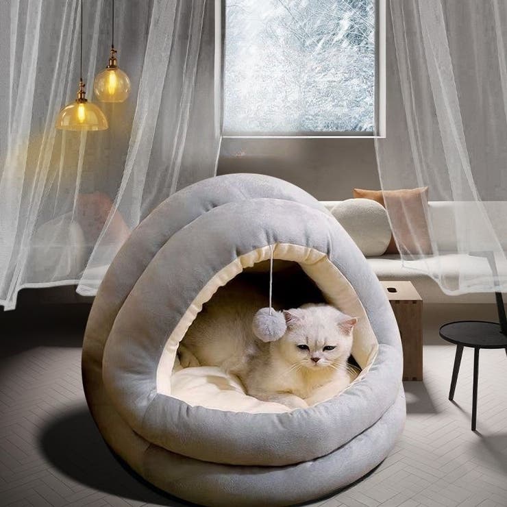 ペットベッド ペットハウス ドーム型 | PlusNao | 詳細画像2 