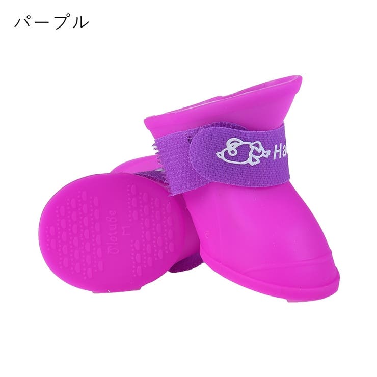 犬用レインブーツ 4個セット 犬用レインシューズ | PlusNao | 詳細画像12 