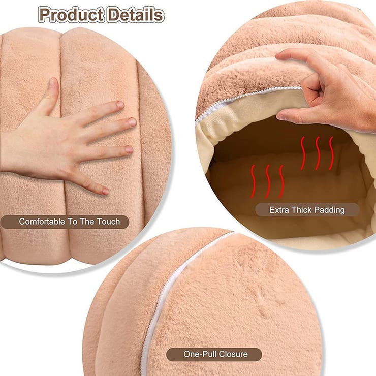 猫用ベッド ペットベッド トンネル型 | PlusNao | 詳細画像6 