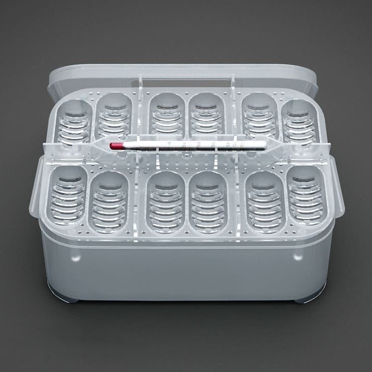 爬虫類専用孵卵器 12個入り エッグトレイ | PlusNao | 詳細画像3 