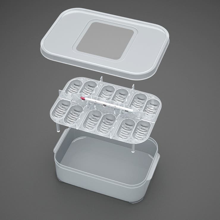 爬虫類専用孵卵器 12個入り エッグトレイ | PlusNao | 詳細画像6 