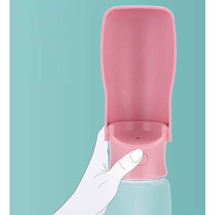 ペット用携帯水筒 給水ボトル 350ml | PlusNao | 詳細画像6 