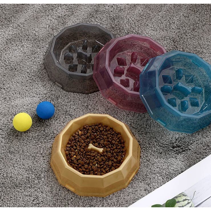 ペット用食器 早食い防止 フードボウル | PlusNao | 詳細画像3 