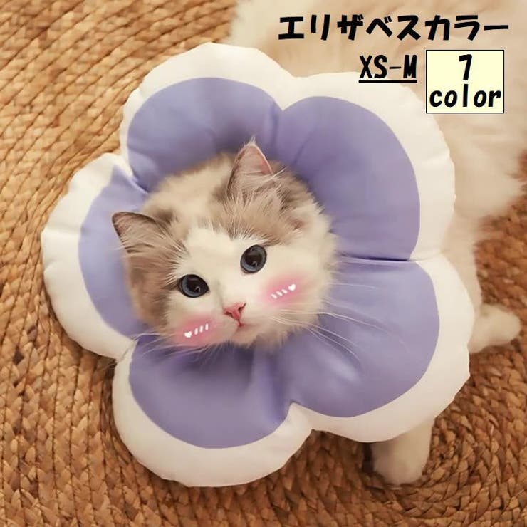 Alien Pet エリザベスカラー 猫用 犬用 ソフト XS イエロー - しつけ用品