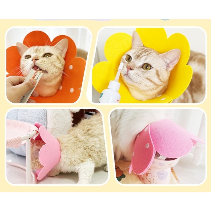 エリザベスカラー 猫用 犬用 | PlusNao | 詳細画像8 