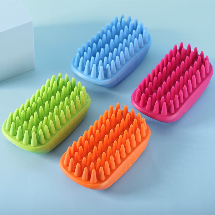 ペット用ブラシ ラバーブラシ ペット | PlusNao | 詳細画像4 