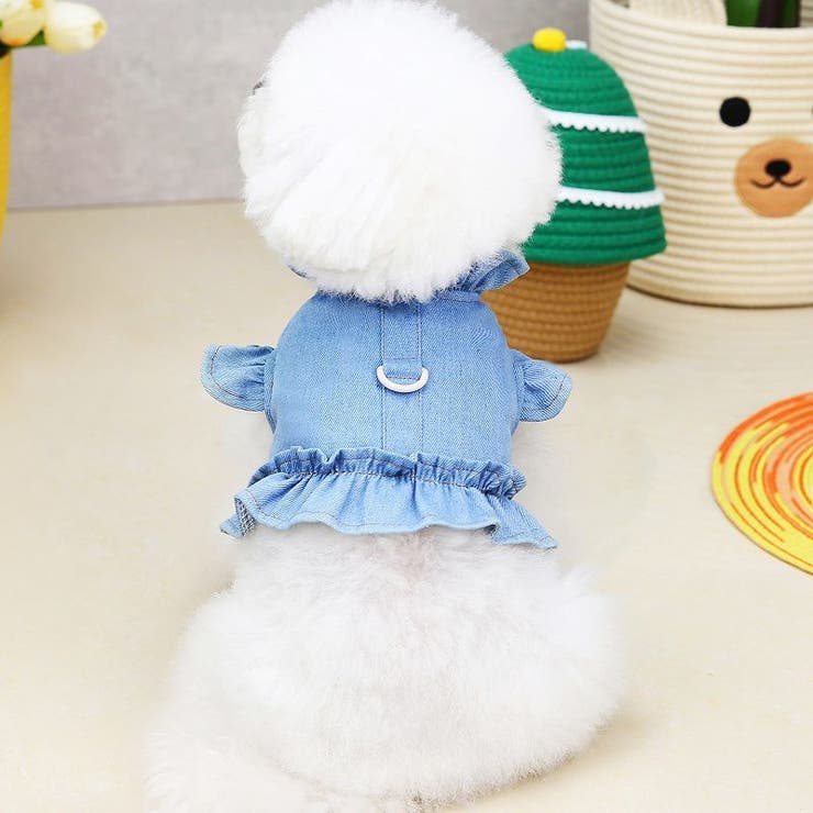 ペット服 デニムシャツ 犬 | PlusNao | 詳細画像4 