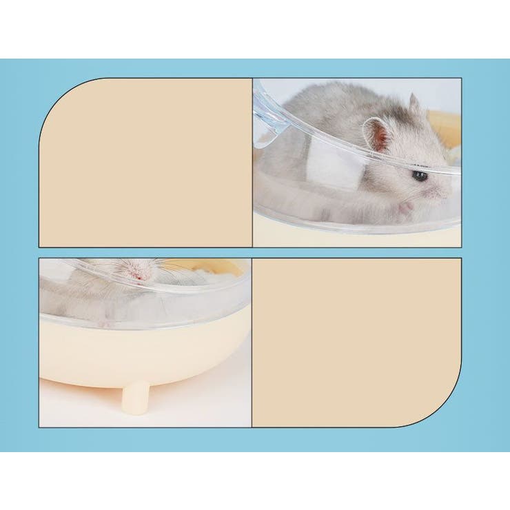 小動物用トイレ ハムスター 砂浴び | PlusNao | 詳細画像11 