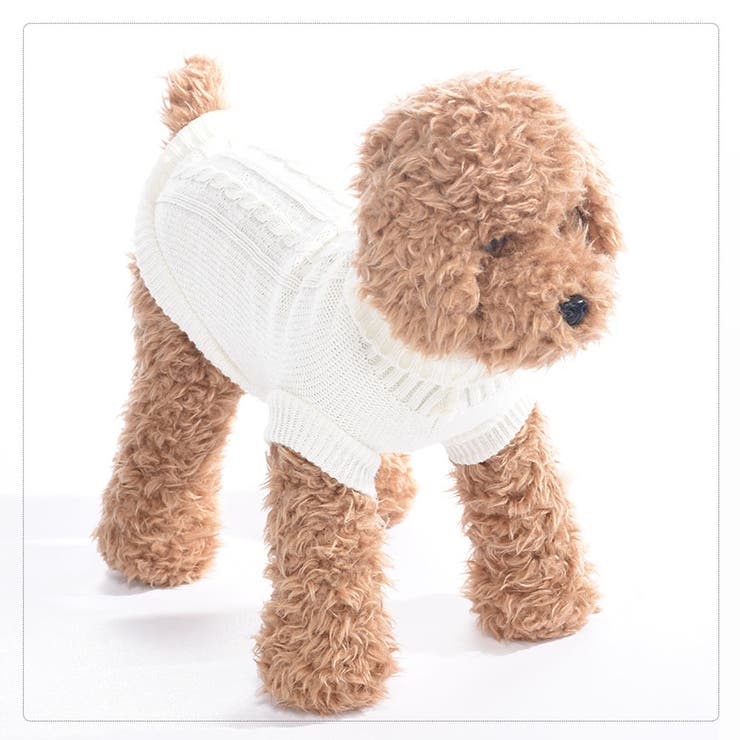 ペットウエア ケーブルニット セーター | PlusNao | 詳細画像8 